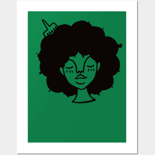 good hair day Posters and Art